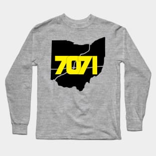 Black & Yellow 7071 Long Sleeve T-Shirt